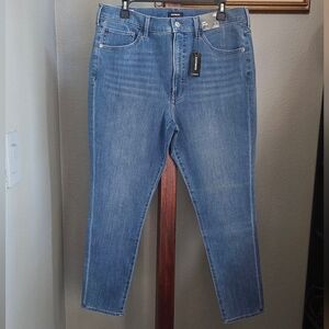 Sold Express Women's High Rise Jeans - Blue Size 14 Regular